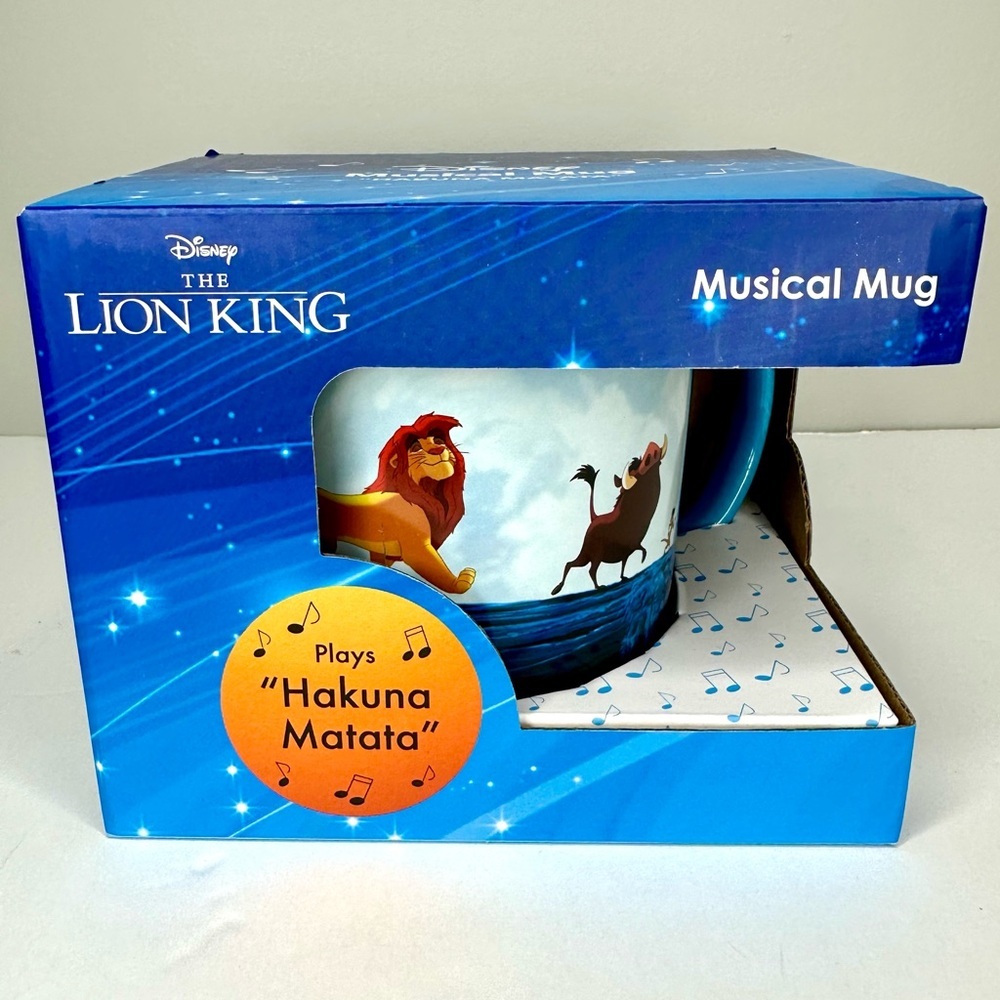 Disney Lion King Hakuna Matata Musical Coffee Mug